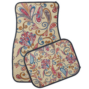 Retro Audio Cassette: 90s Wallpaper Car Floor Mat