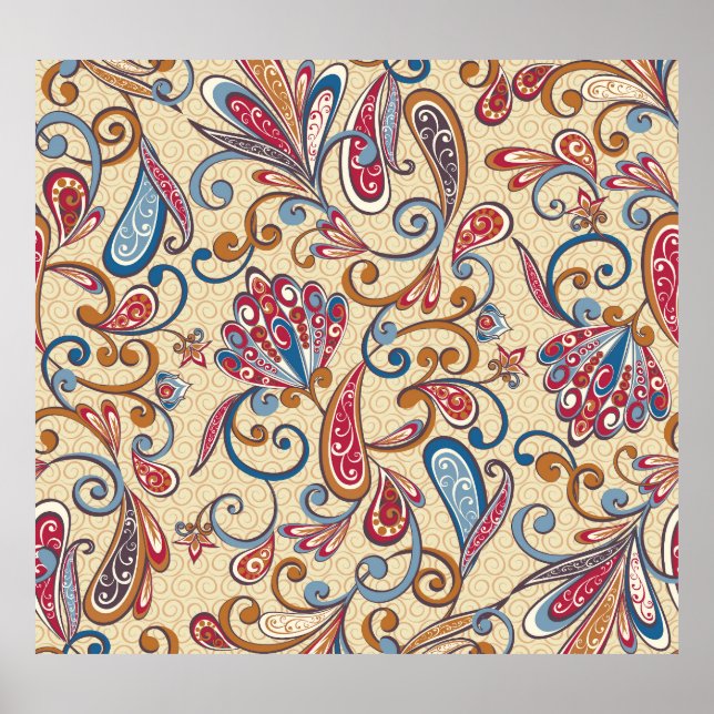 Retro Audio Cassette: 90s Wallpaper Poster (Front)