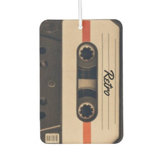 Retro Audio Cassette Custom Name Air Freshener