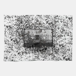 Retro Audio Cassette Kitchen Towel