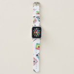 Retro Audio Tapes: 80s Seamless. Apple Watch Band