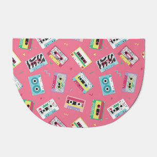 Retro Audio Tapes: 80s Style. Doormat