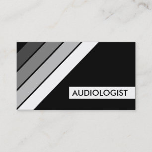 retro AUDIOLOGIST Business Card