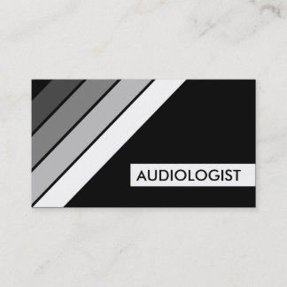 retro AUDIOLOGIST Business Card