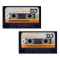 Retro Audiotape Cassette 80s DJ Business Cards 2