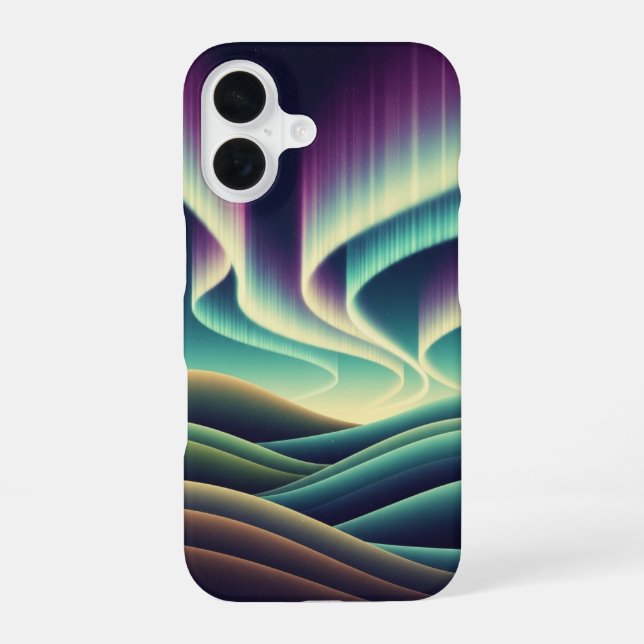 Retro Aurora Hills iPhone Case (Back)