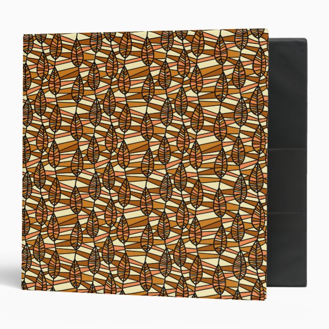 Retro Autumn Binder (Front/Inside)