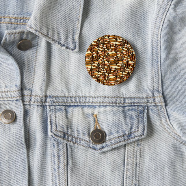 Retro Autumn Button (In Situ)