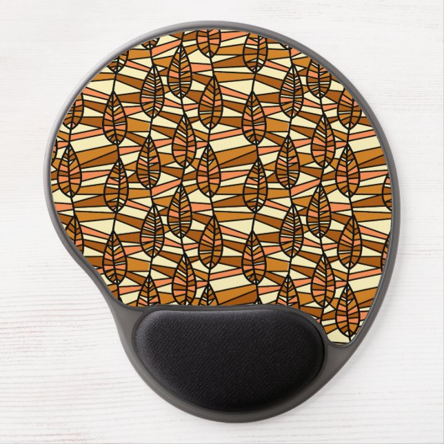 Retro Autumn Gel Mouse Pad (Front)