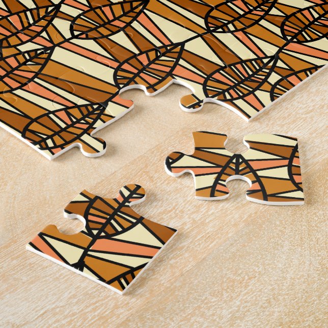Retro Autumn Jigsaw Puzzle (Side)