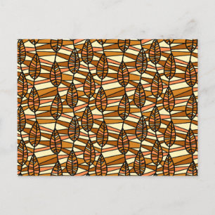 Retro Autumn Postcard