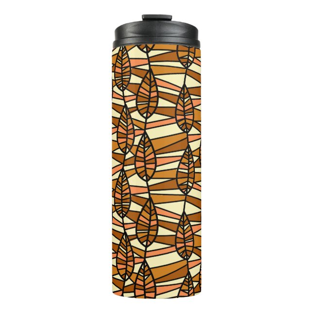 Retro Autumn Thermal Tumbler (Front)