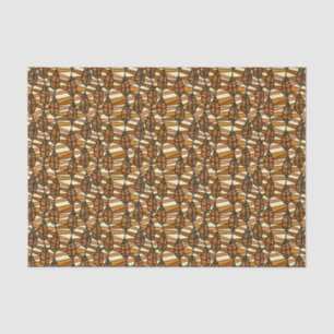 Retro Autumn Tissue Paper