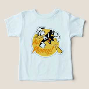 Retro "Aw Phooey" Donald Duck Badge Toddler T-shirt