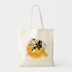Retro "Aw Phooey" Donald Duck Badge Tote Bag