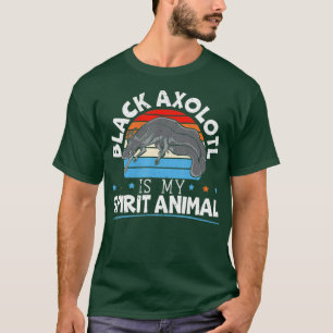 Retro Axolotl Salamander Mexican Reptile  T-Shirt