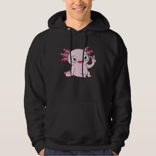 Retro Axolotl You Axolotl Questions Hoodie