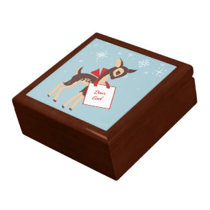 Retro Baby Reindeer God Box