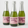 Retro Bachelorette Bubbly Bachelorette  Sparkling Wine Label