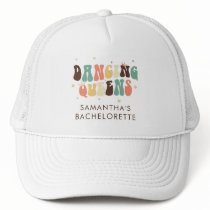 Retro Bachelorette Disco Bride Dancing Queens Trucker Hat