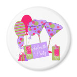 Retro Bachelorette Party Magnet