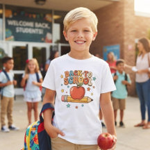 Retro. Back to school. Cute. Colourful.