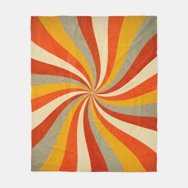 retro background with twist patternbackground,retr fleece blanket (Front)