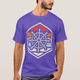 Retro Badge Helm T-Shirt