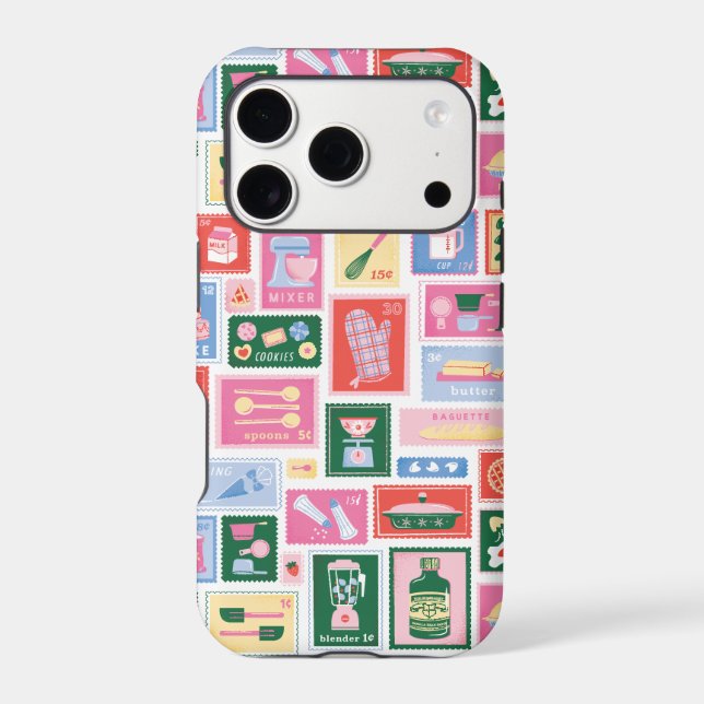 Retro Bakery Phone Case (Back)