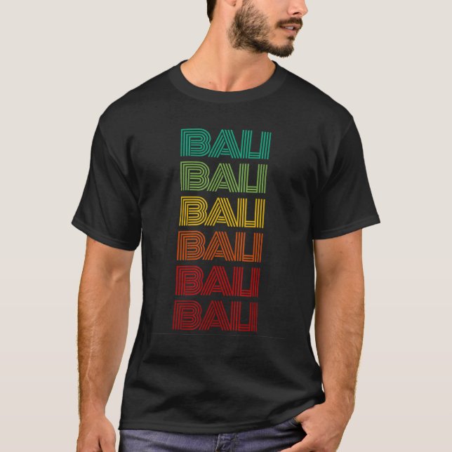 Retro Bali Family Vacation Cousins Trip Girls Vaca T-Shirt (Front)