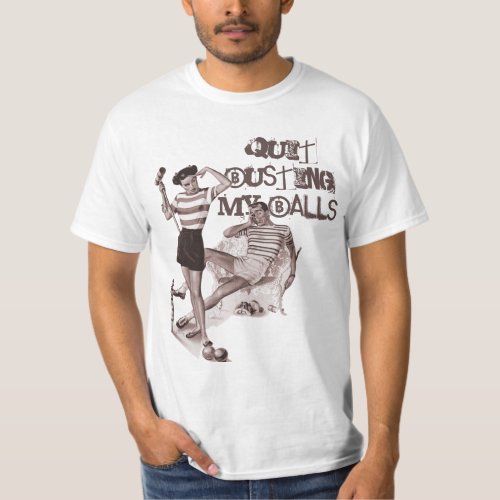 Retro Ball Busting T_Shirt