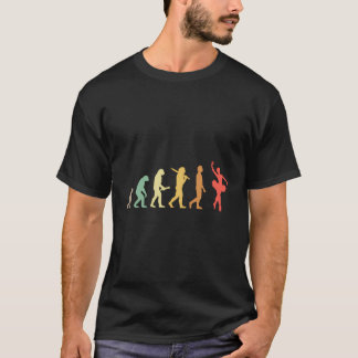 Retro Ballet Evolution Gift For Ballerinas Ballet  T-Shirt