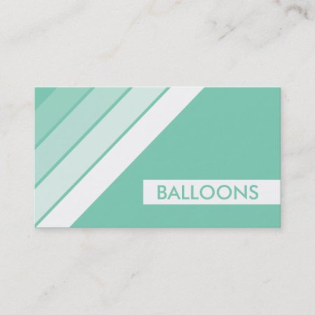 Retro Balloons Business Card
