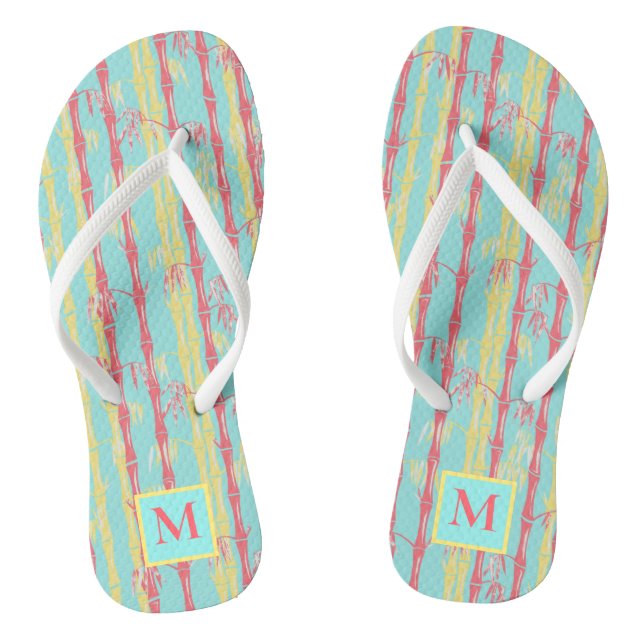 Retro Bamboo Flip Flops (Footbed)