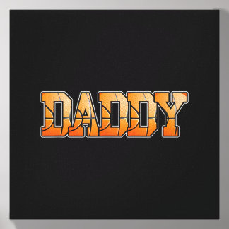 Retro Basball Dad Daddy Birthday Party Canvas Photo Tile