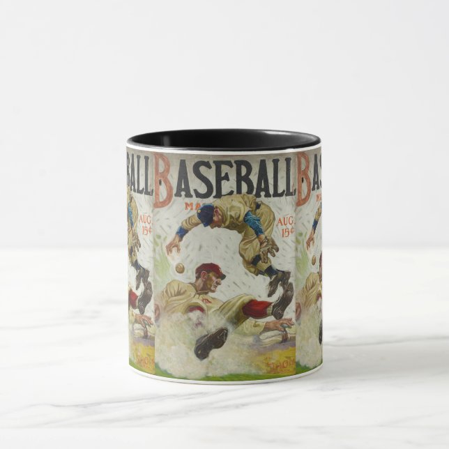 Retro Baseball: Classic Game Sports  Mug (Center)
