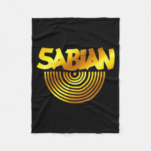 Retro Basic Yellow Sabian Quote Funny Vintage  Fleece Blanket