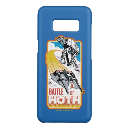 Retro Battle of Hoth Graphic Badge Case_Mate Samsung Galaxy S8 Case