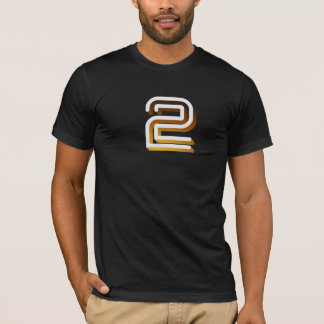 Retro BBC2 television ident logo T-Shirt
