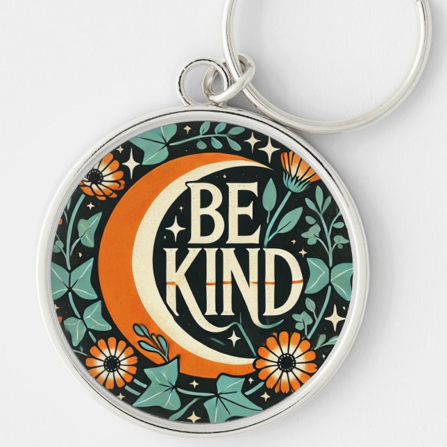 Retro Be Kind                                      Keychain (Front)