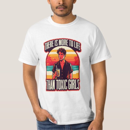  Retro Beach Fashion Mens T_Shirt