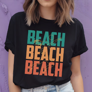 Retro Beach Volleyball Shirt for Women & Sport Fan