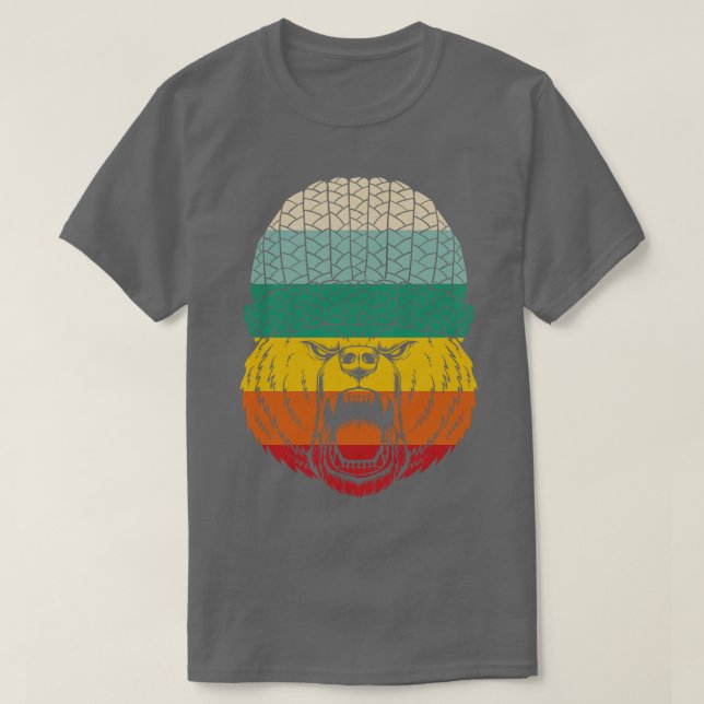 Retro Bear T-Shirt (Design Front)