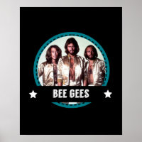 Retro Bee Gees Band 70s Tribute Icons