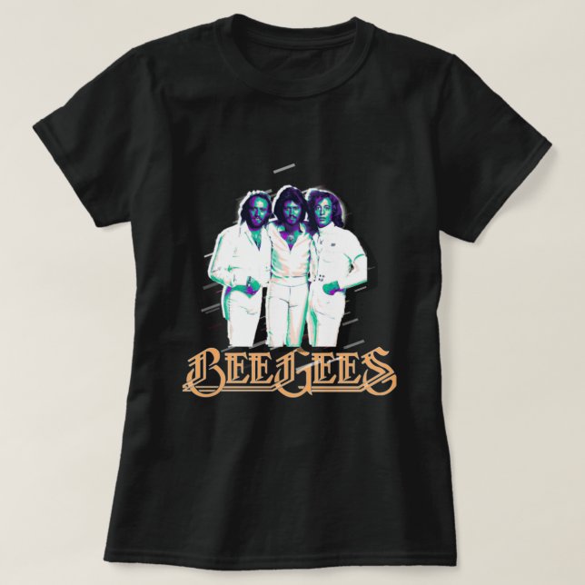 Retro Bee Tees Gees Cartoons Fan Gift (Design Front)