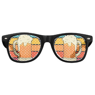 Retro Beer Goggles Party Sunglasses