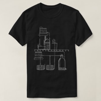 Retro Beer Making Equipment T-shirt by OldArtReborn at Zazzle