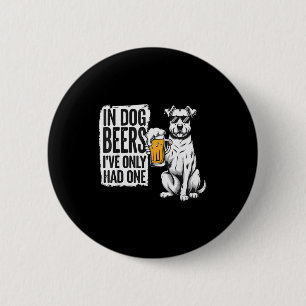 Retro Beer Pun Bar Pub Crawl Party Men - Funny Bee Button