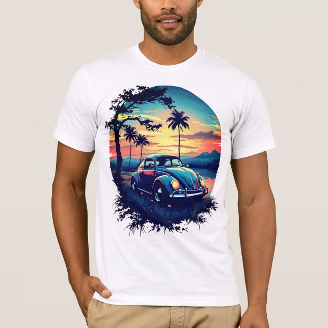 Retro Beetle T-Shirt (Front)