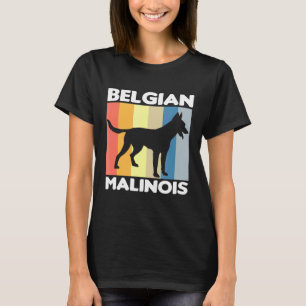 Retro Belgian Malinois Owner Dog Puppy Animal T-Shirt